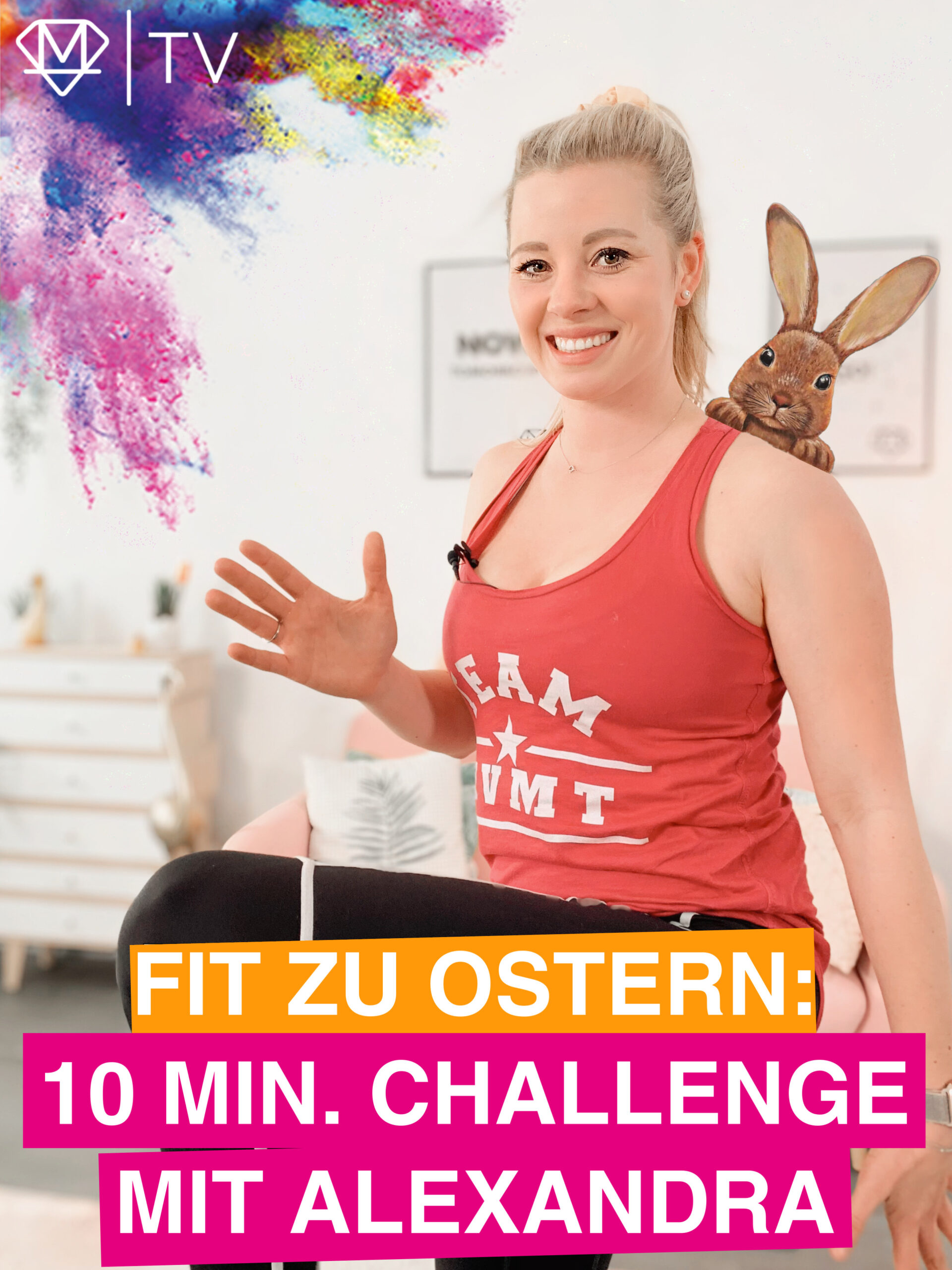 Fit zu Ostern: 10 Min. Challenge mit Alexandra