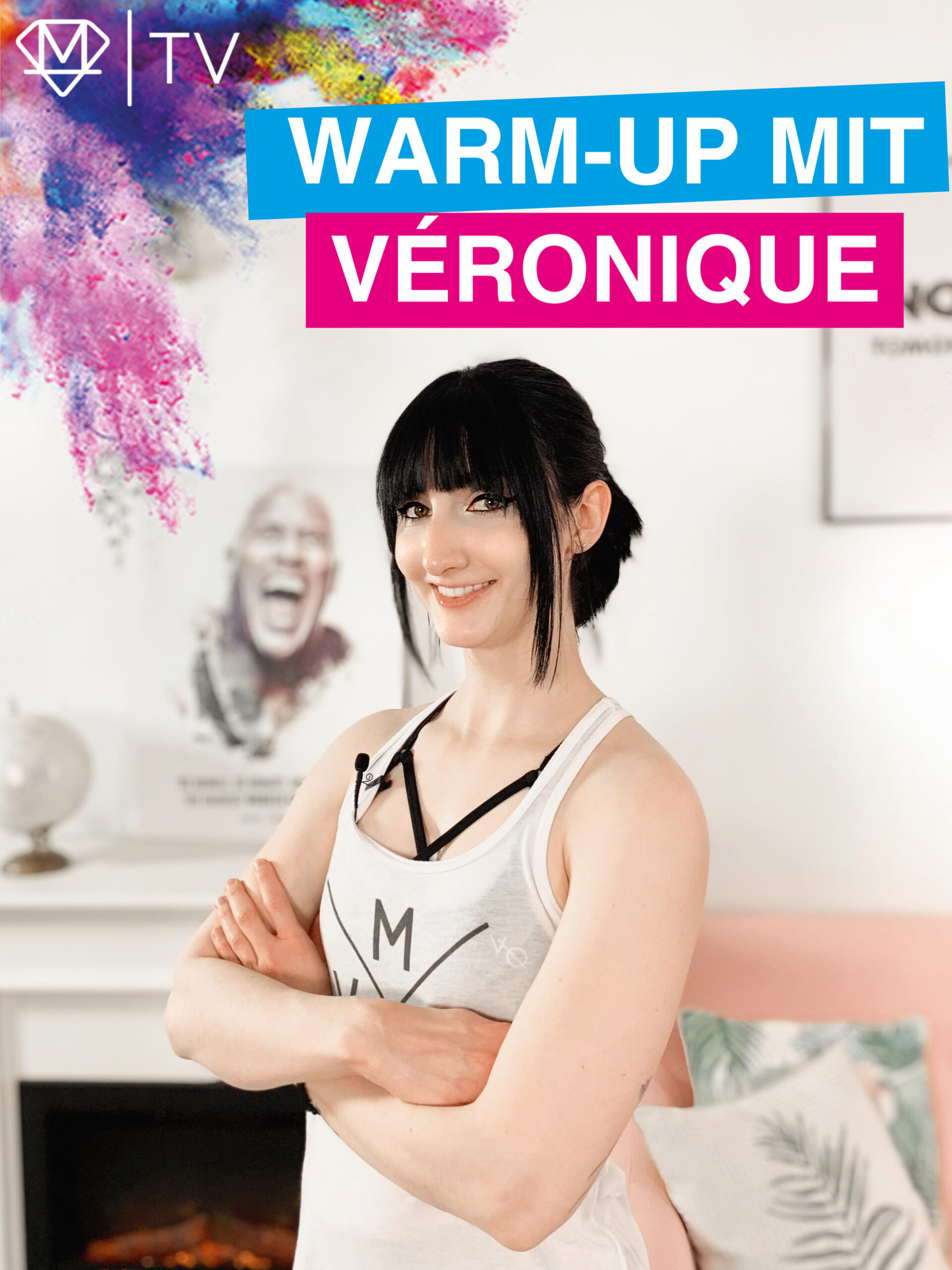 Warm-up mit Véronique