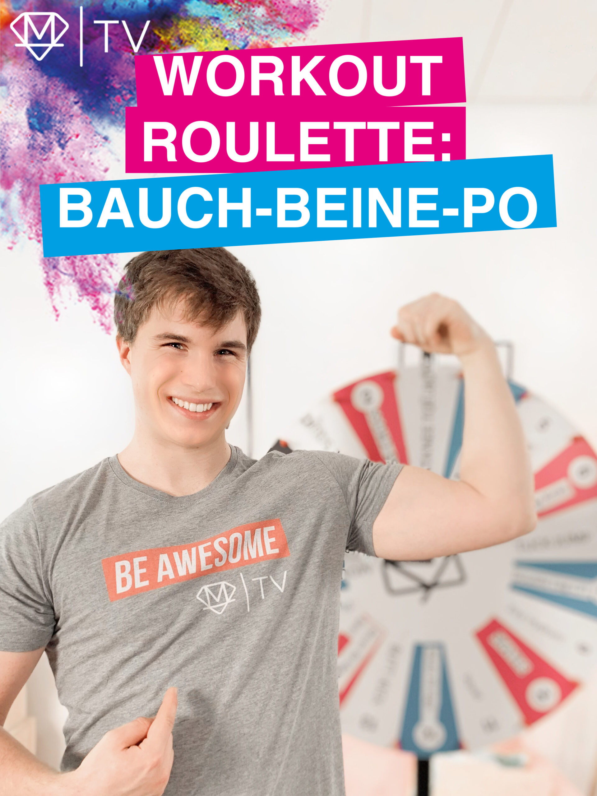 Workout Roulette: Bauch-Beine-Po